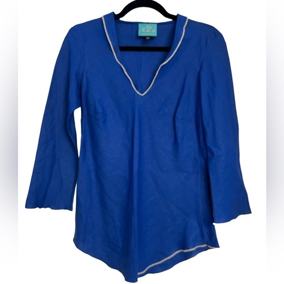 The Top of Nantucket Tops - The Top of Nantucket Linen Top (XS)